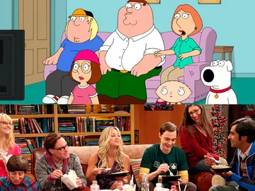 'The Big Bang Theory' y 'Padre de familia' 'The Big Bang Theory' y 'Padre de familia'
