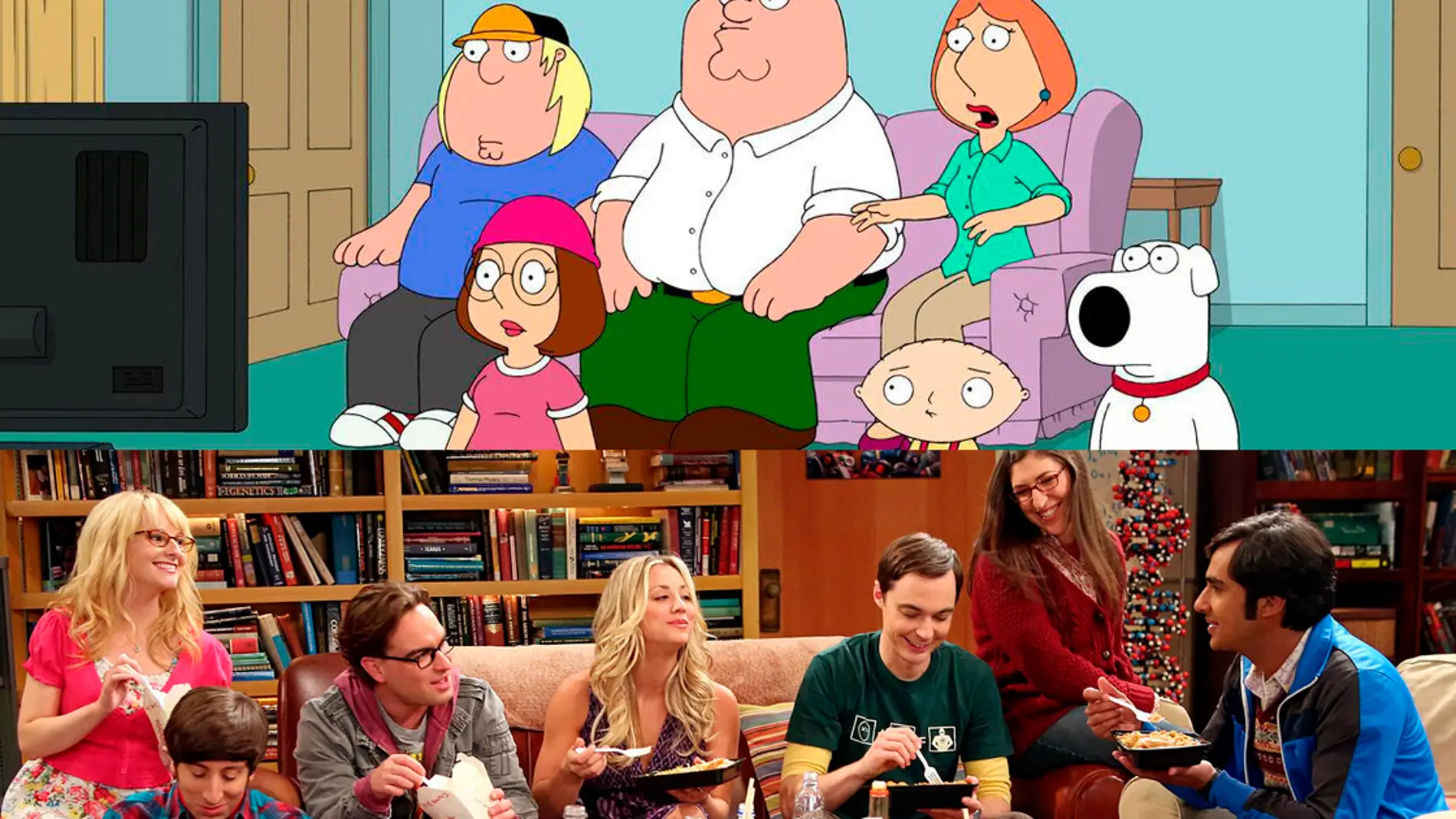 'The Big Bang Theory' y 'Padre de familia'