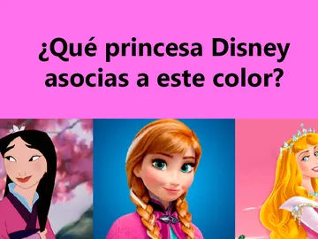 El test Disney más colorido El test Disney más colorido