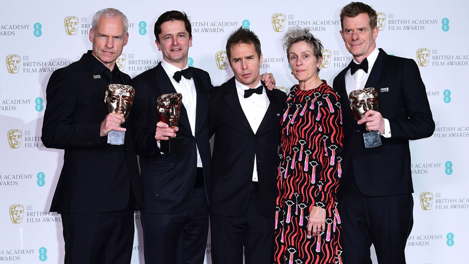 'Tres anuncios en las afueras' triunfa en los premios BAFTA
