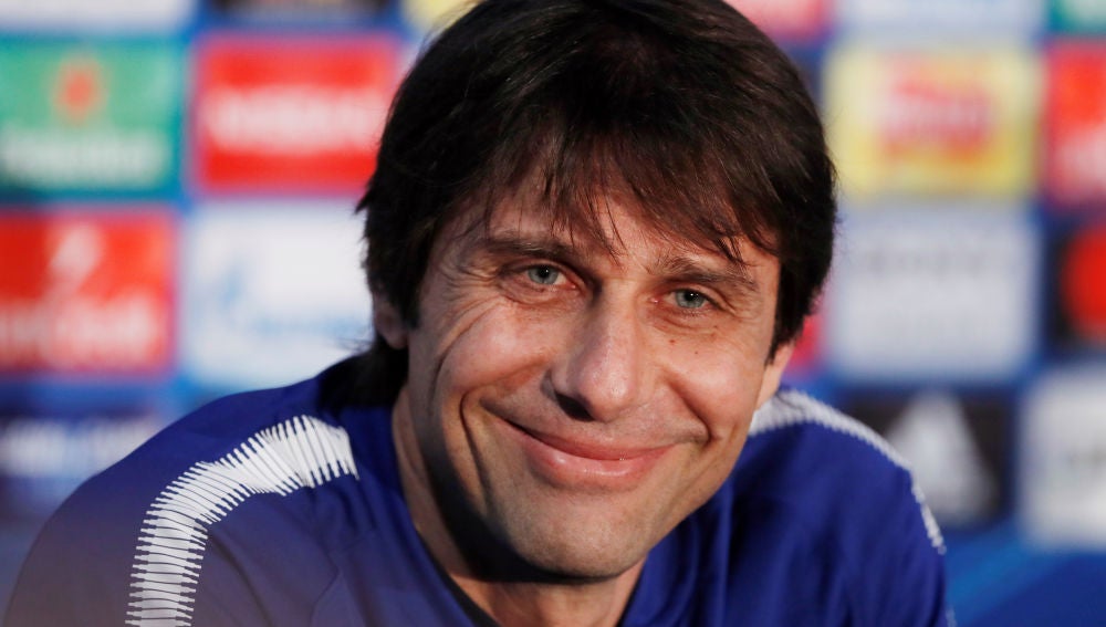 Conte, en rueda de prensa