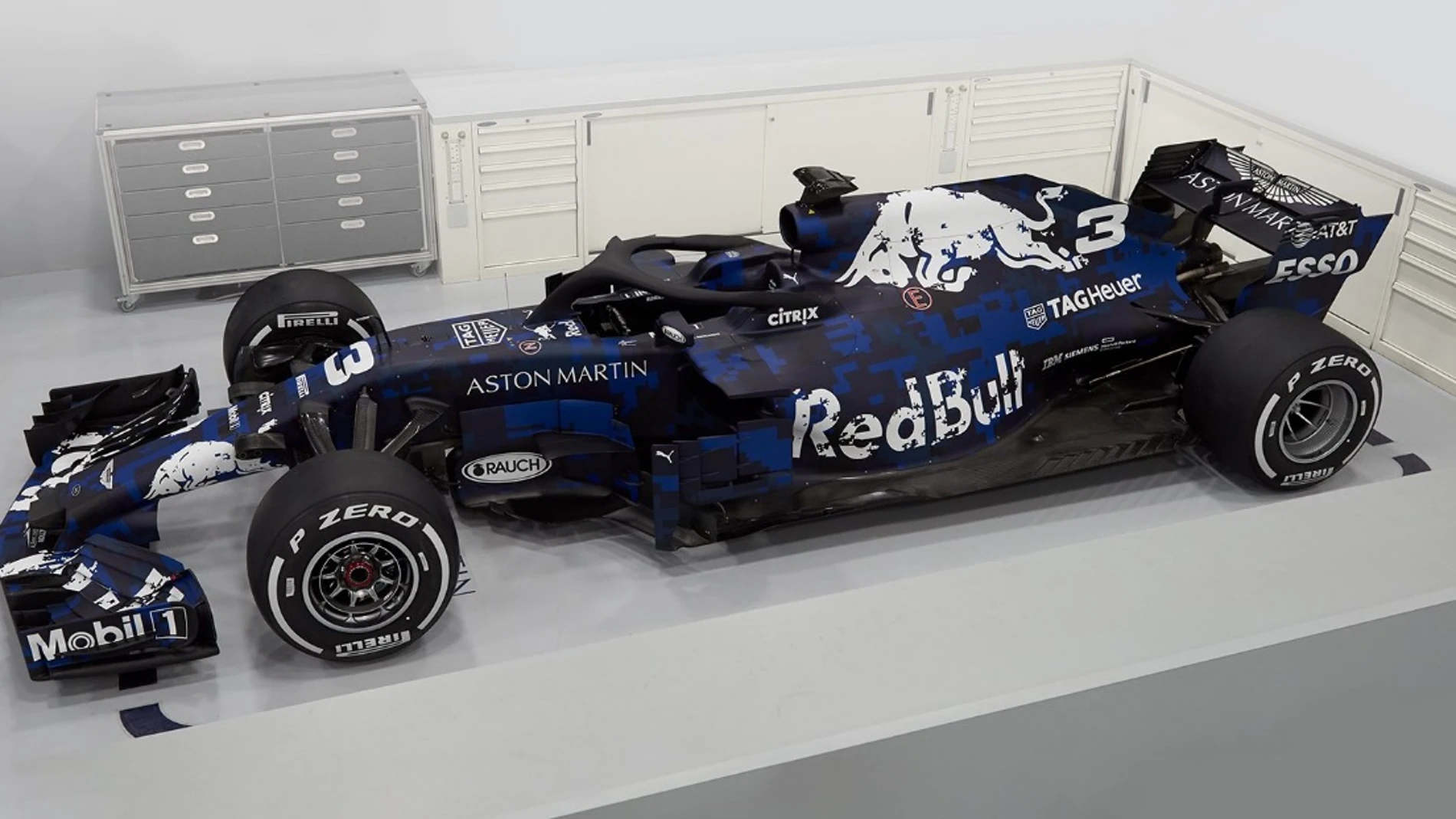 El RB14, el nuevo monoplaza de Red Bull para 2018