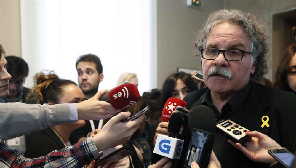 El portavoz de ERC en el Congreso, Joan Tardà