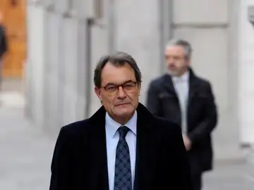 Fotografía de archivo de Artur Mas en el Supremo Fotografía de archivo de Artur Mas en el Supremo
