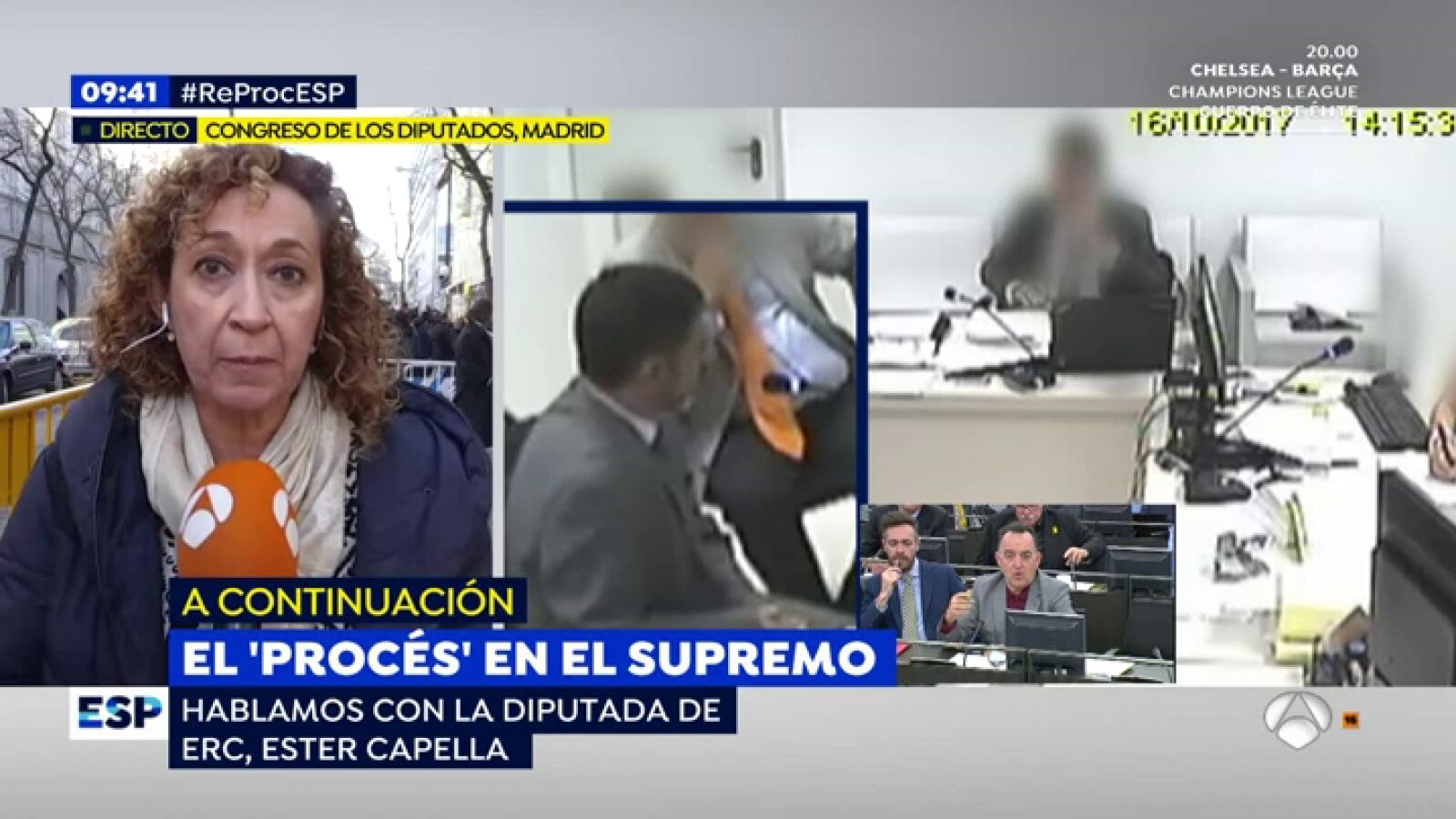 Capella, sobre su encontronazo con la Policía a las puertas del Supremo: 