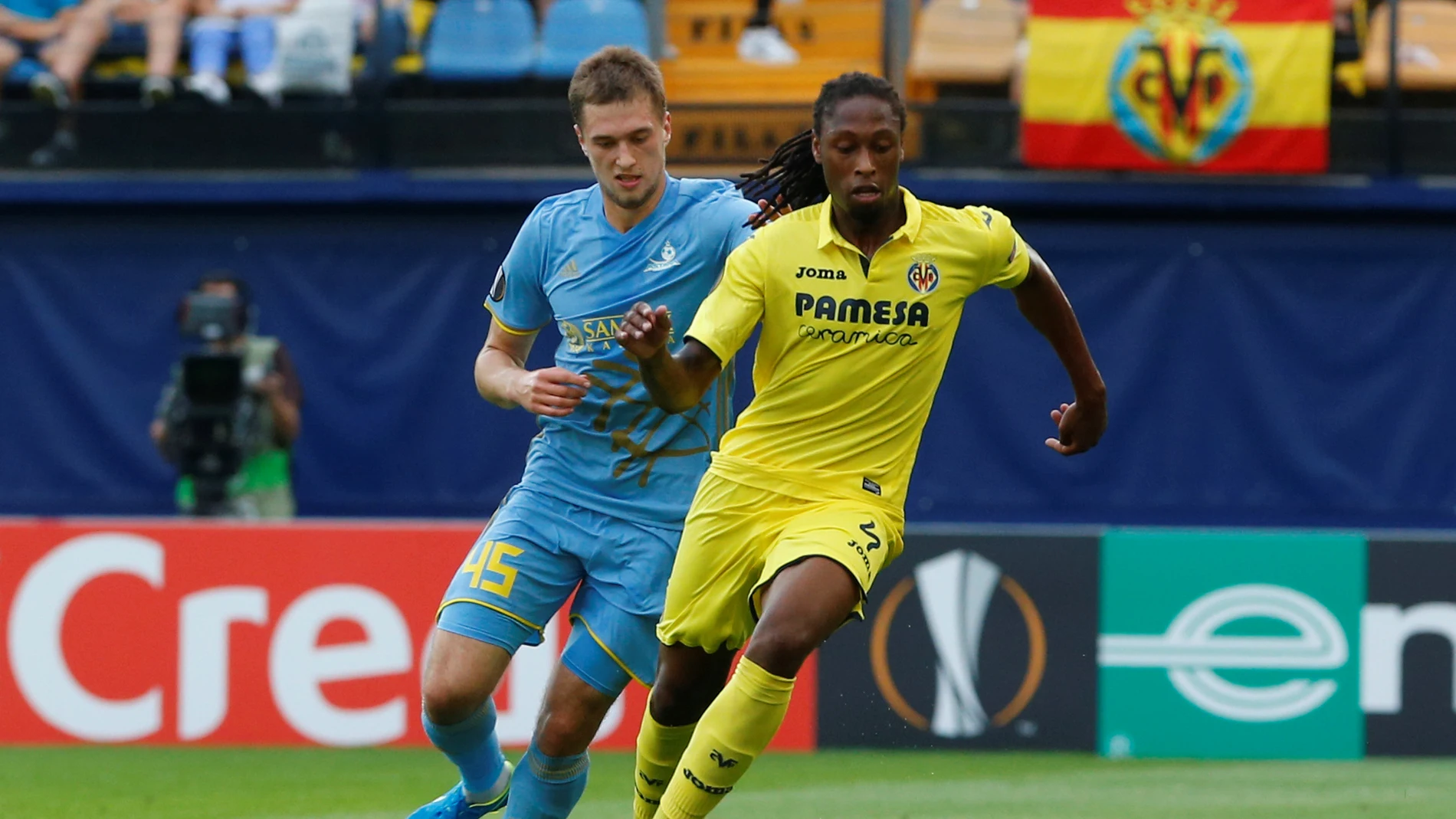 Rubén Semedo, en un partido del Villarreal Rubén Semedo, en un partido del Villarreal