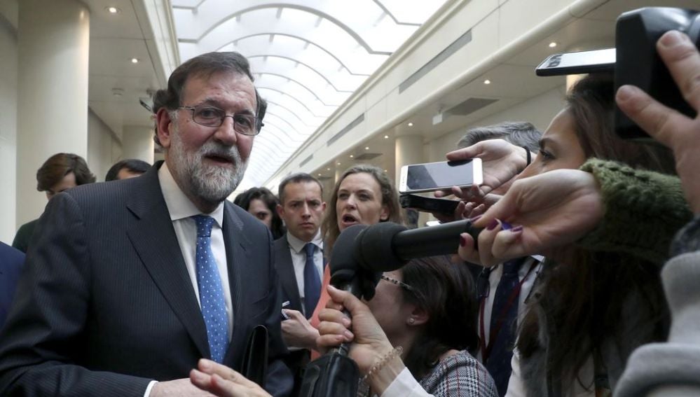 Mariano Rajoy en el Senado