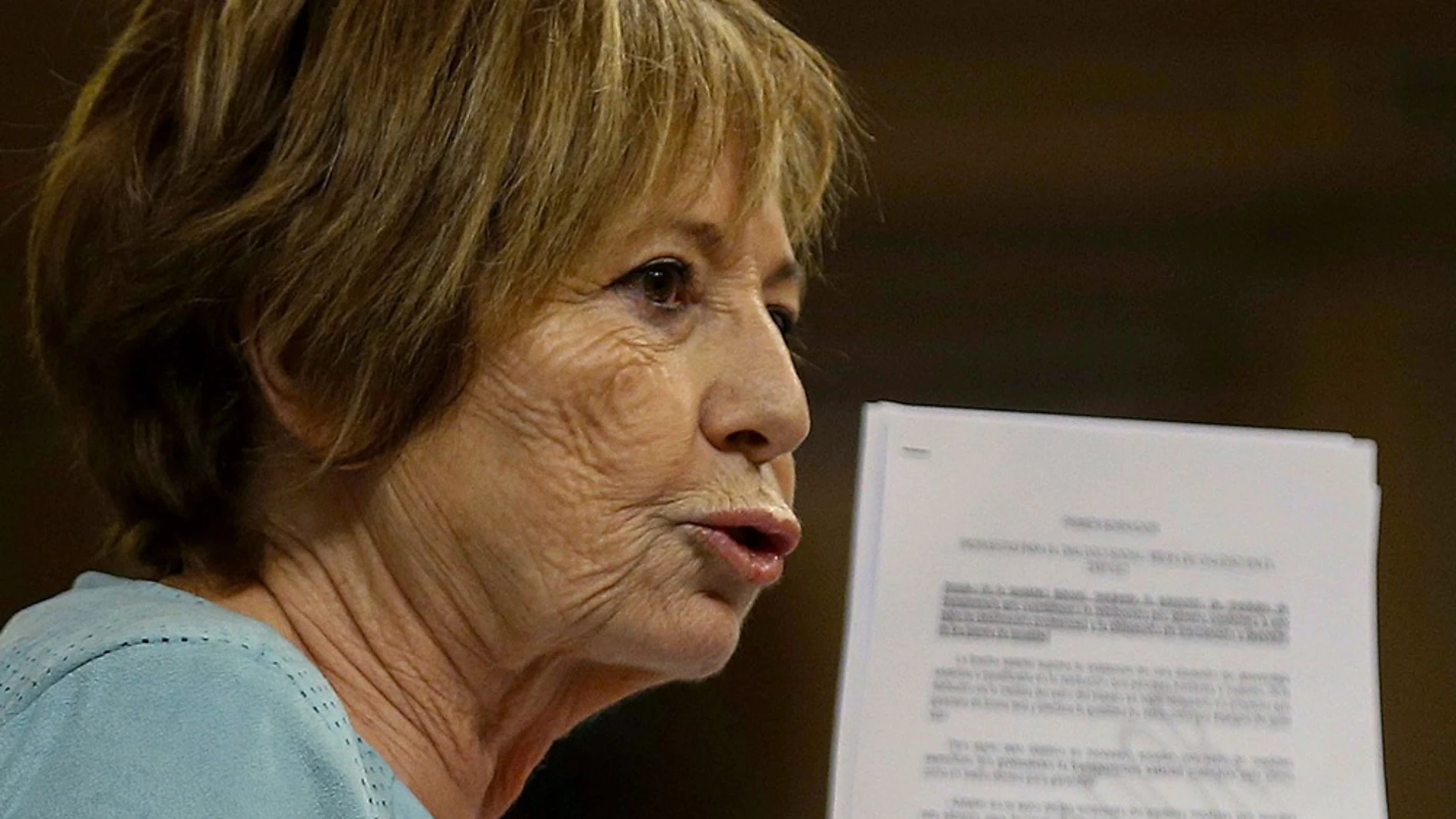 Celia Villalobos en el Congreso de los Diputados Celia Villalobos en el Congreso de los Diputados