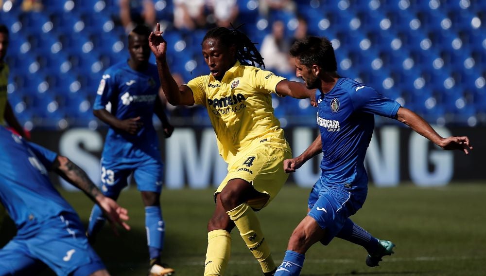 Semedo, durante un partido contra el Getafe