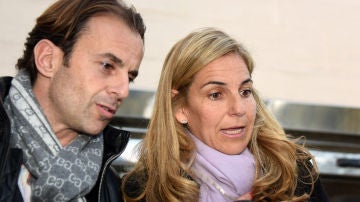 Josep Santacana y Arantxa Sánchez Vicario