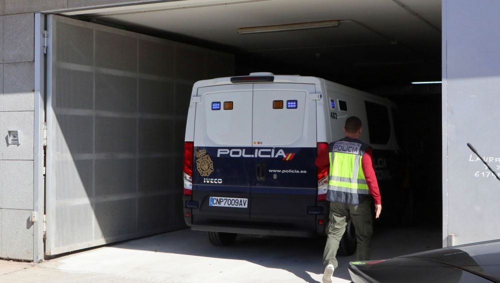 Un furgón policial en una imagen de archivo