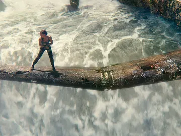 Alicia Vikander lucha por sobrevivir en 'Tomb Raider' Alicia Vikander lucha por sobrevivir en 'Tomb Raider'