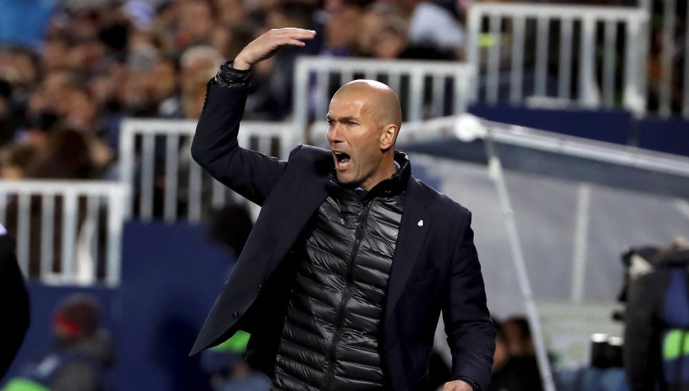 Zidane, en Butarque