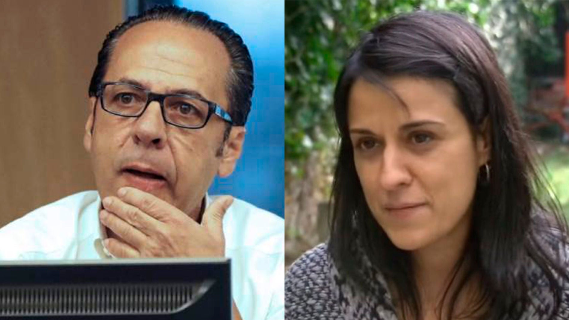 &Aacute;lvaro P&eacute;rez, cabecilla de la 'trama G&uuml;rtel' y la dirigente de la CUP Anna Gabriel.