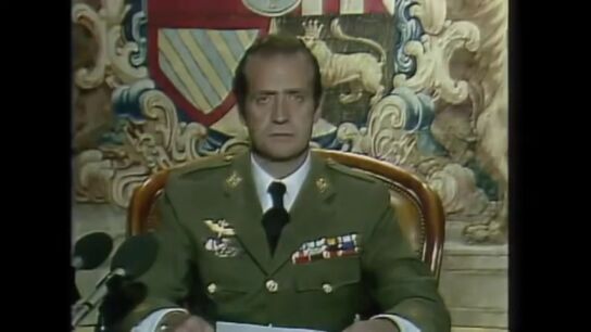 El discurso &iacute;ntegro del rey Juan Carlos a los espa&ntilde;oles tras el fallido golpe de Estado de Tejero el 23F
