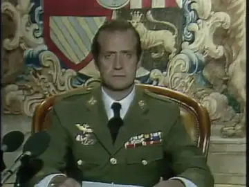 El discurso íntegro del rey Juan Carlos a los españoles tras el fallido golpe de Estado de Tejero el 23F El discurso íntegro del rey Juan Carlos a los españoles tras el fallido golpe de Estado de Tejero el 23F