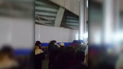 El himno de España de Marta Sánchez sonó en el Coliseum El himno de España de Marta Sánchez sonó en el Coliseum