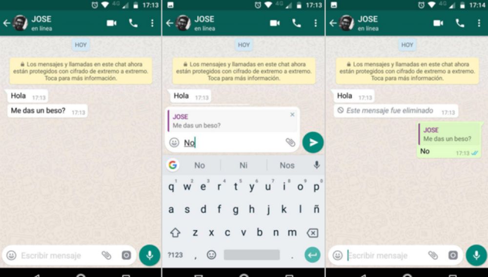El Truco De Whatsapp Para Poder Leer Los Mensajes Eliminados 1234