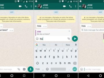 Así puedes leer un mensaje eliminado de WhatsApp