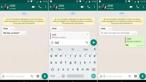 Así puedes leer un mensaje eliminado de WhatsApp Así puedes leer un mensaje eliminado de WhatsApp