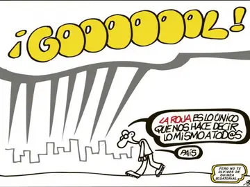 Viñeta de Forges sobre la selección española de fútbol Viñeta de Forges sobre la selección española de fútbol