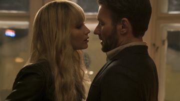 Jennifer Lawrence y Joel Edgerton en 'Gorrión Rojo'