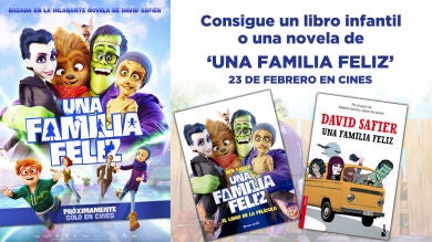 Concurso cerrado: Consigue una novela o un libro infantil de 'Una familia feliz'