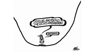 La última viñeta de Antonio Fraguas 'Forges' publicada en 'El País' La última viñeta de Antonio Fraguas 'Forges' publicada en 'El País'