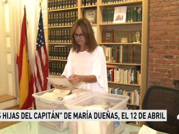 La nueva novela de María Dueñas se llamará 'Las hijas del Capitán' y saldrá a la venta el 12 de abril La nueva novela de María Dueñas se llamará 'Las hijas del Capitán' y saldrá a la venta el 12 de abril