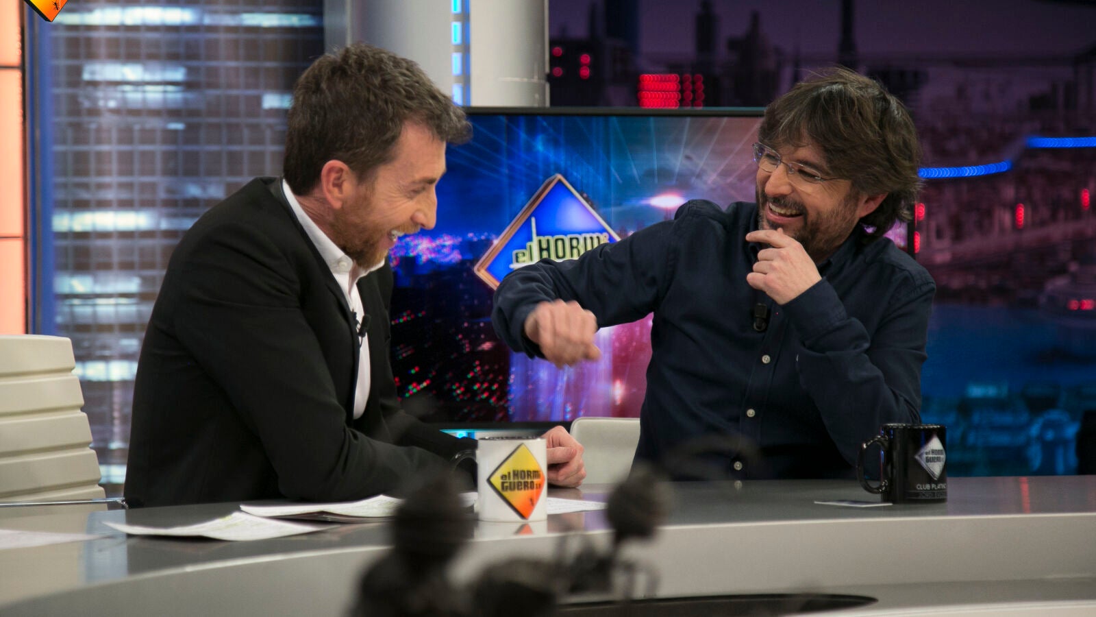 Joaquín Reyes desvela a Pablo Motos y a Jordi Évole, en 'El Hormiguero 3.0', el encuentro con la Policía tras ser confundido con Puigdemont