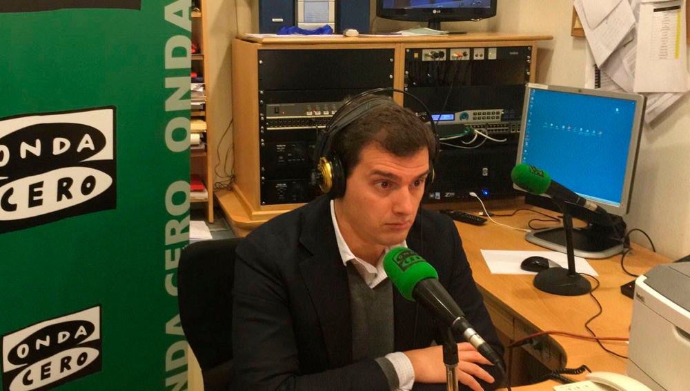 El líder de Ciudadanos,.Albert Rivera