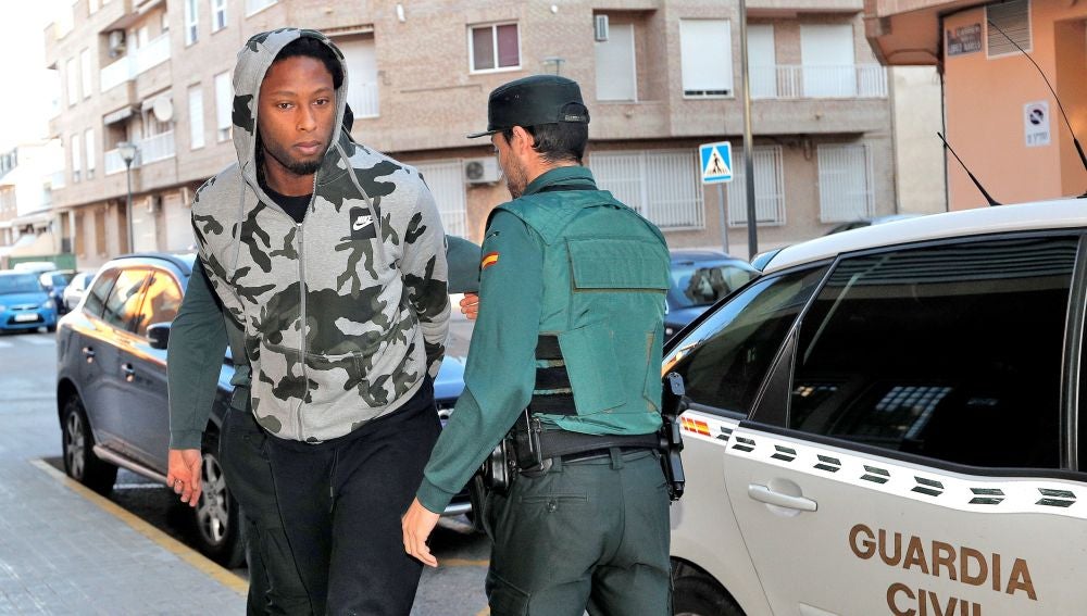 Rubén Semedo, a su llegada al juzgado