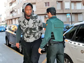 Rubén Semedo, a su llegada al juzgado Rubén Semedo, a su llegada al juzgado