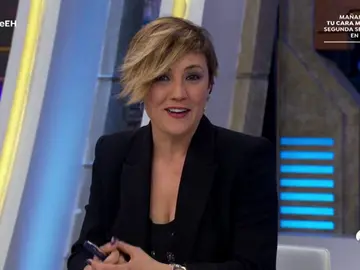 Cristina Pardo muestra en 'El Hormiguero 3.0' el ranking de entrevistas míticas de Jordi Évole en 'Salvados' Cristina Pardo muestra en 'El Hormiguero 3.0' el ranking de entrevistas míticas de Jordi Évole en 'Salvados'