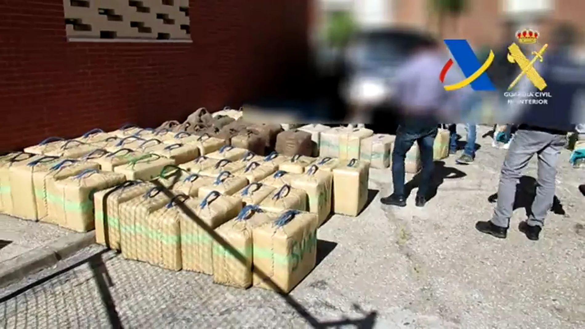 La Policía Nacional incauta 8 toneladas de hachís La Policía Nacional incauta 8 toneladas de hachís