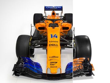 Compara el nuevo McLaren con el de 2017