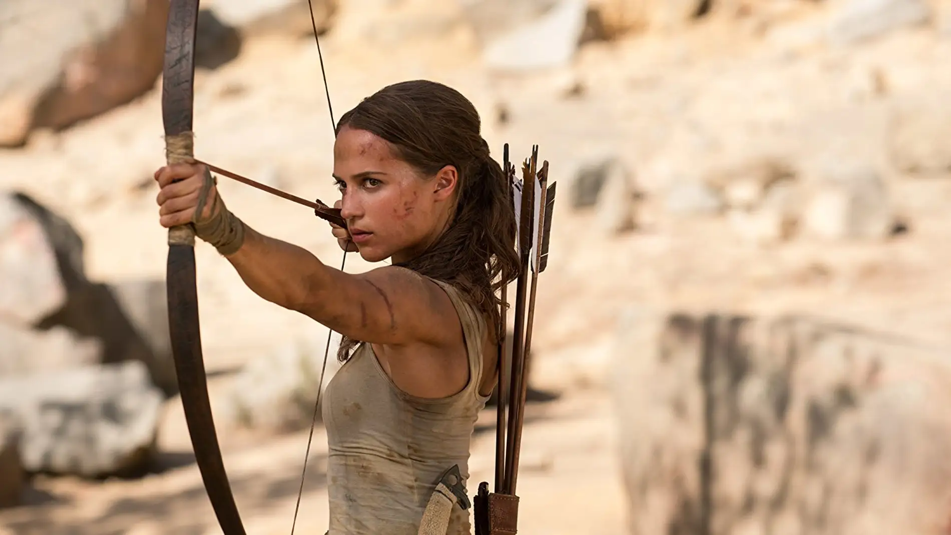 Alicia Vikander en 'Tomb Raider'