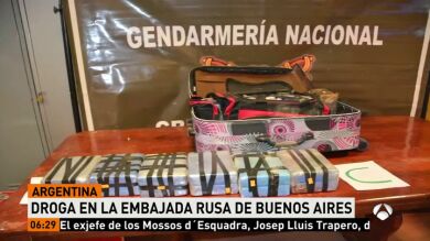 Desmantelan una red de narcotráfico e incautan 400 kilos de cocaína escondidos en la Embajada de Rusia en Argentina