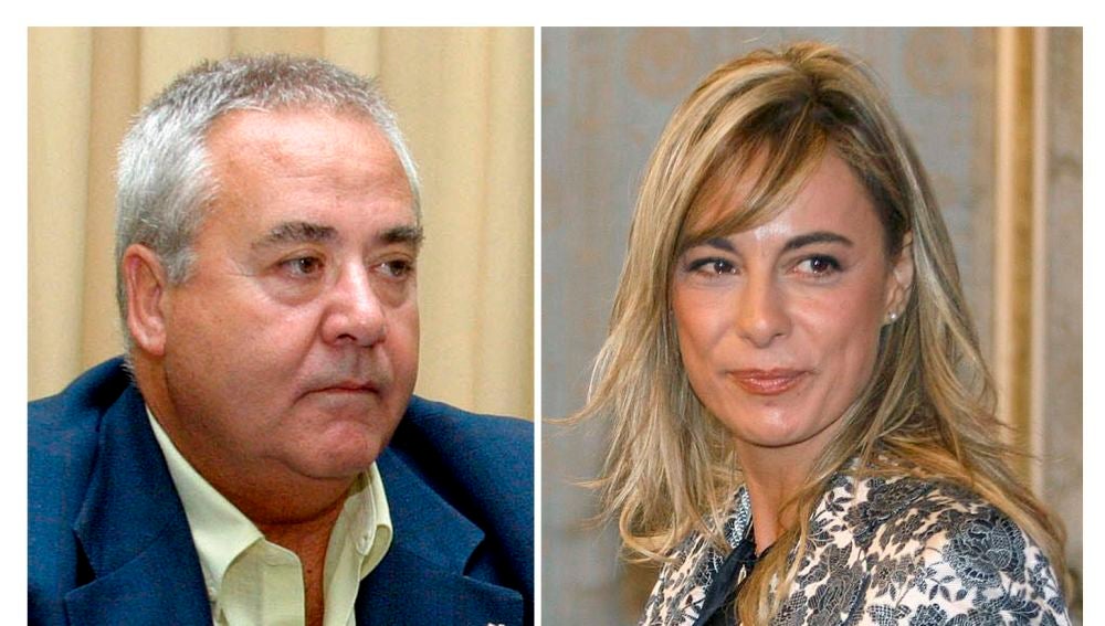 La exalcaldesa de Alicante Sonia Castedo y el exalcalde y predecesor en el cargo, Luis Díaz Alperi.