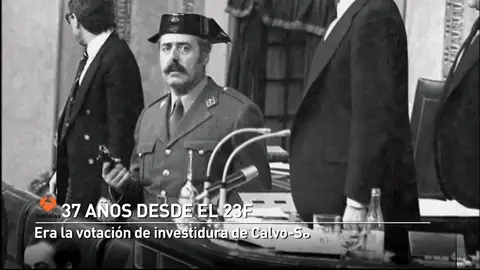 23F: España vivía un intento fallido de golpe de Estado hace 37 años 23F: España vivía un intento fallido de golpe de Estado hace 37 años