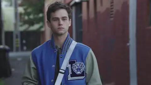 Brandon Flynn en 'Por 13 Razones' Brandon Flynn en 'Por 13 Razones'