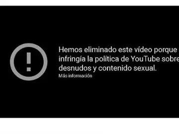 Vídeo de YouTube censurado Vídeo de YouTube censurado