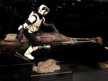 Figura de la exposición de Star Wars en Madrid Xanadú