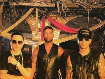Ricky Martin junto a Wisin y Yandel en el tema 'Fiebre'