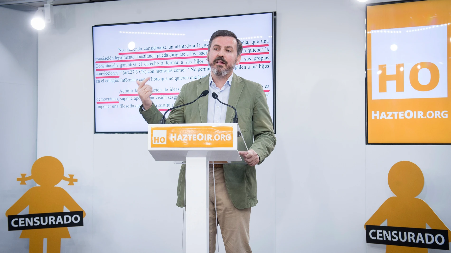 HazteOir insiste que la ideología de género se opone a la verdad científica HazteOir insiste que la ideología de género se opone a la verdad científica