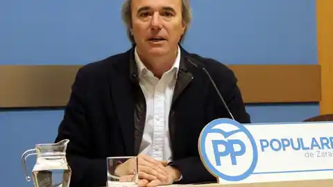 El alcalde de Zaragoza, Jorge Azcón El alcalde de Zaragoza, Jorge Azcón