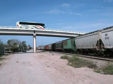 Un autobús en Tamaulipas Un autobús en Tamaulipas