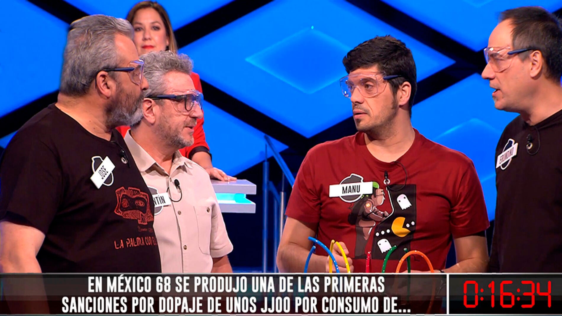 Los Lobos responden a una pregunta sobre el dopaje en &iexcl;Boom!