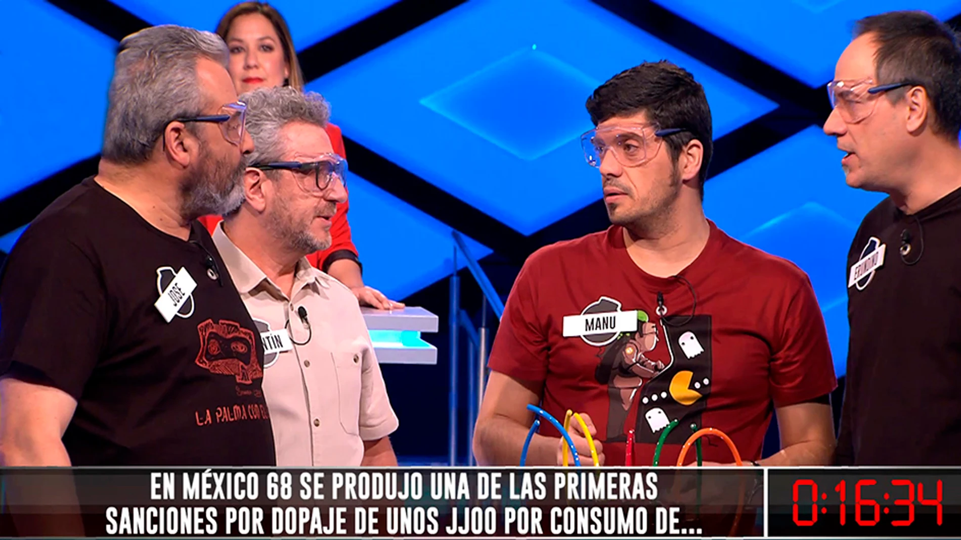 Los Lobos responden a una pregunta sobre el dopaje en ¡Boom!