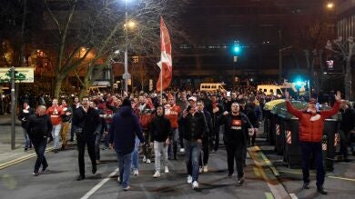 Pasan a disposición judicial los nueve detenidos por los disturbios en Bilbao